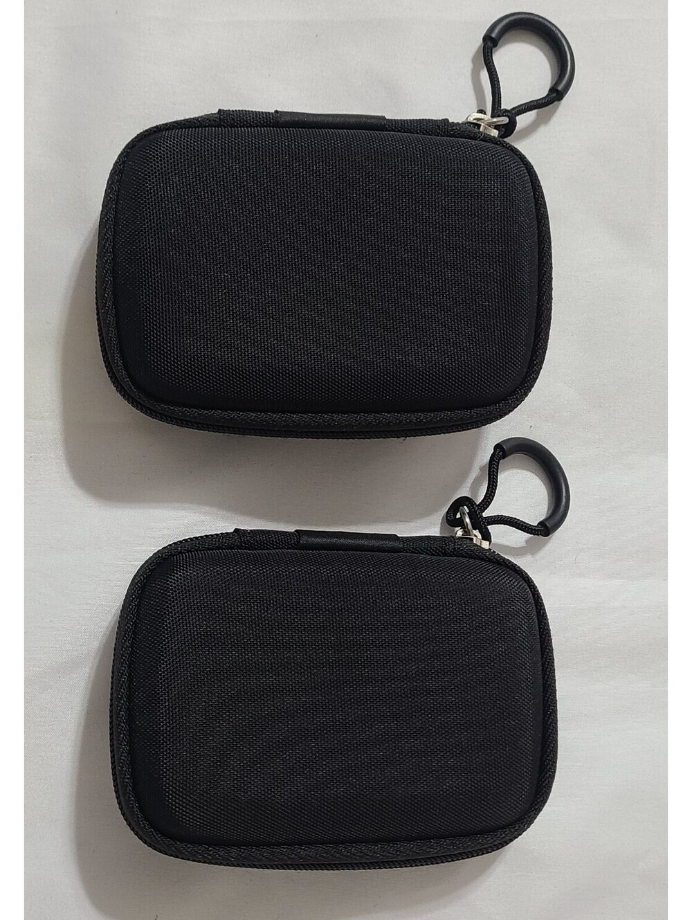 2pk Kodak Compact Digital Camera Cases Size 4.5x3 Black EVA Storage Zipper Pouch
